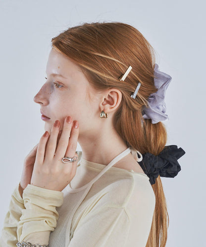 金屬一觸式耳環