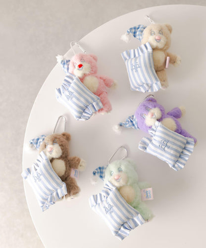 『/部分門店限定』NEONMOON 睡眼泰迪熊鑰匙扣