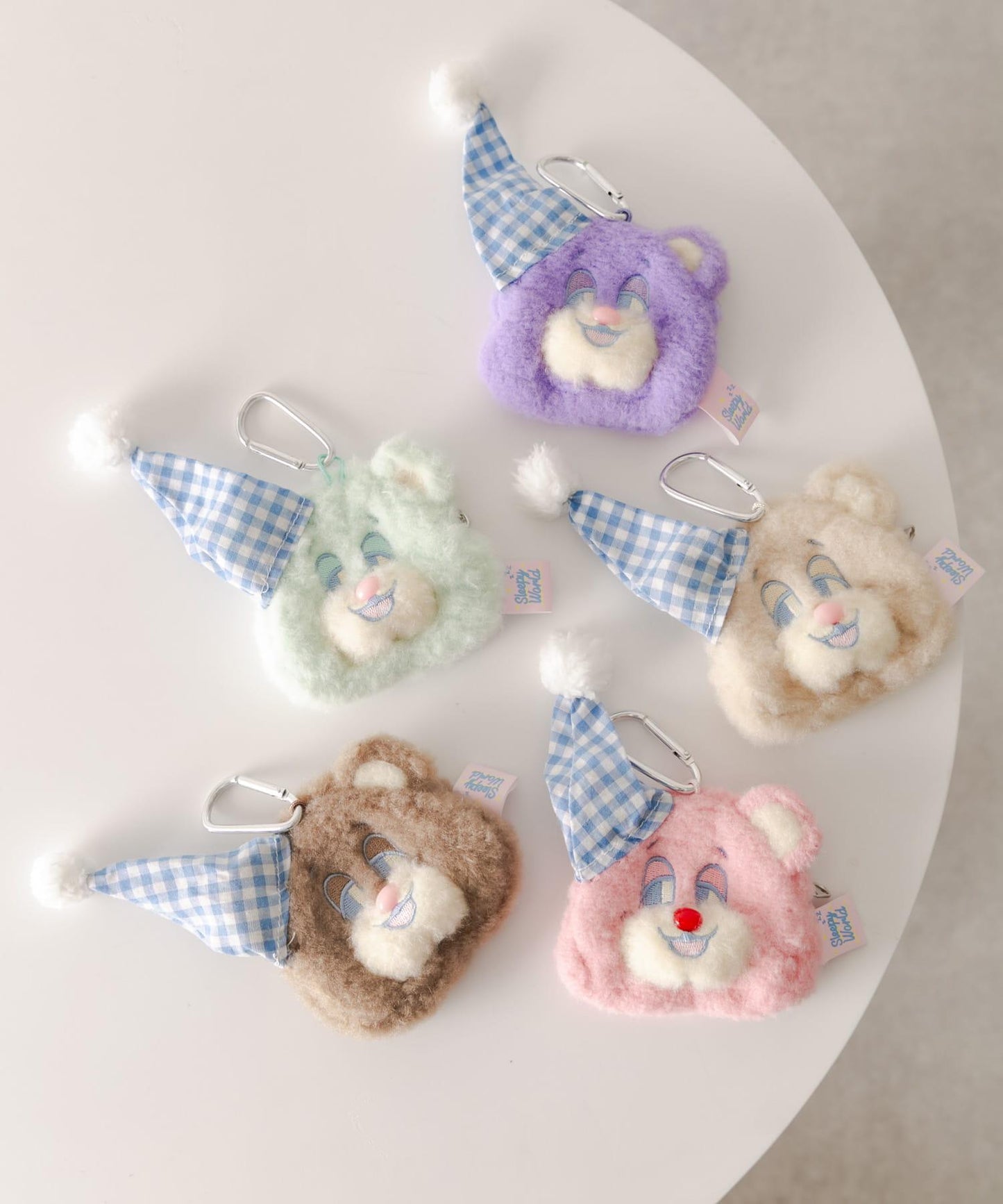 【/部分門店限定】NEONMOON 睡眼泰迪熊收納包