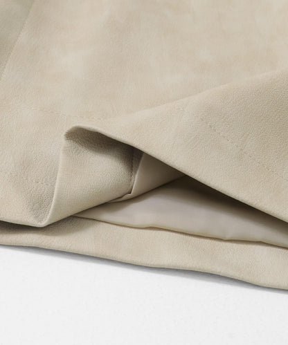 啞光皮革夾克外套