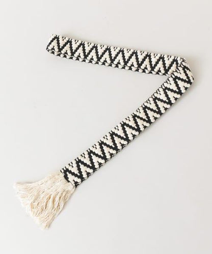 流蘇裝飾腰帶∴