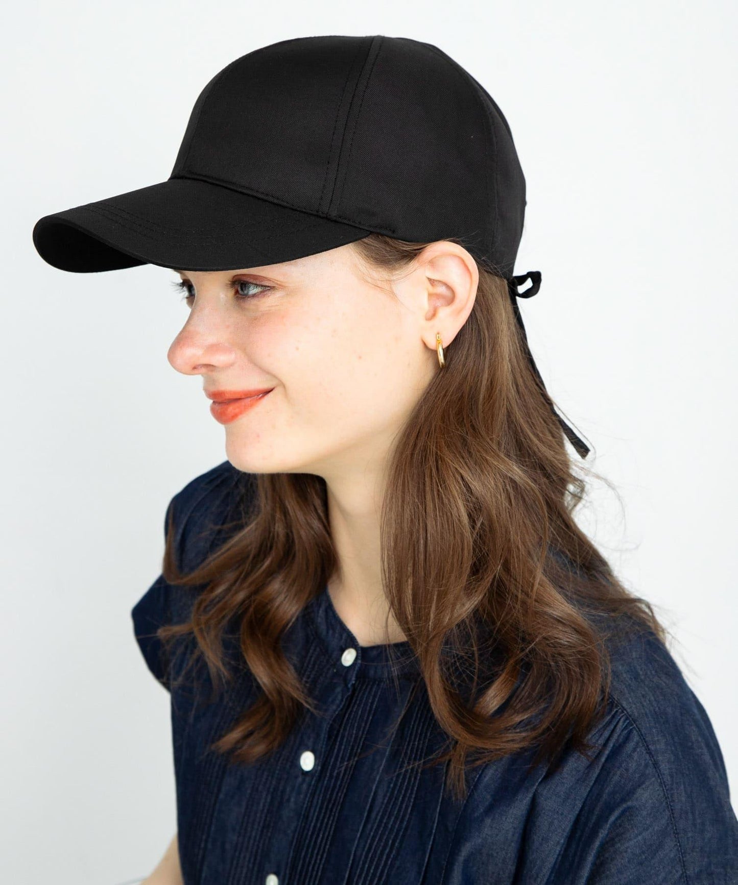 防紫外線蝴蝶結棒球帽