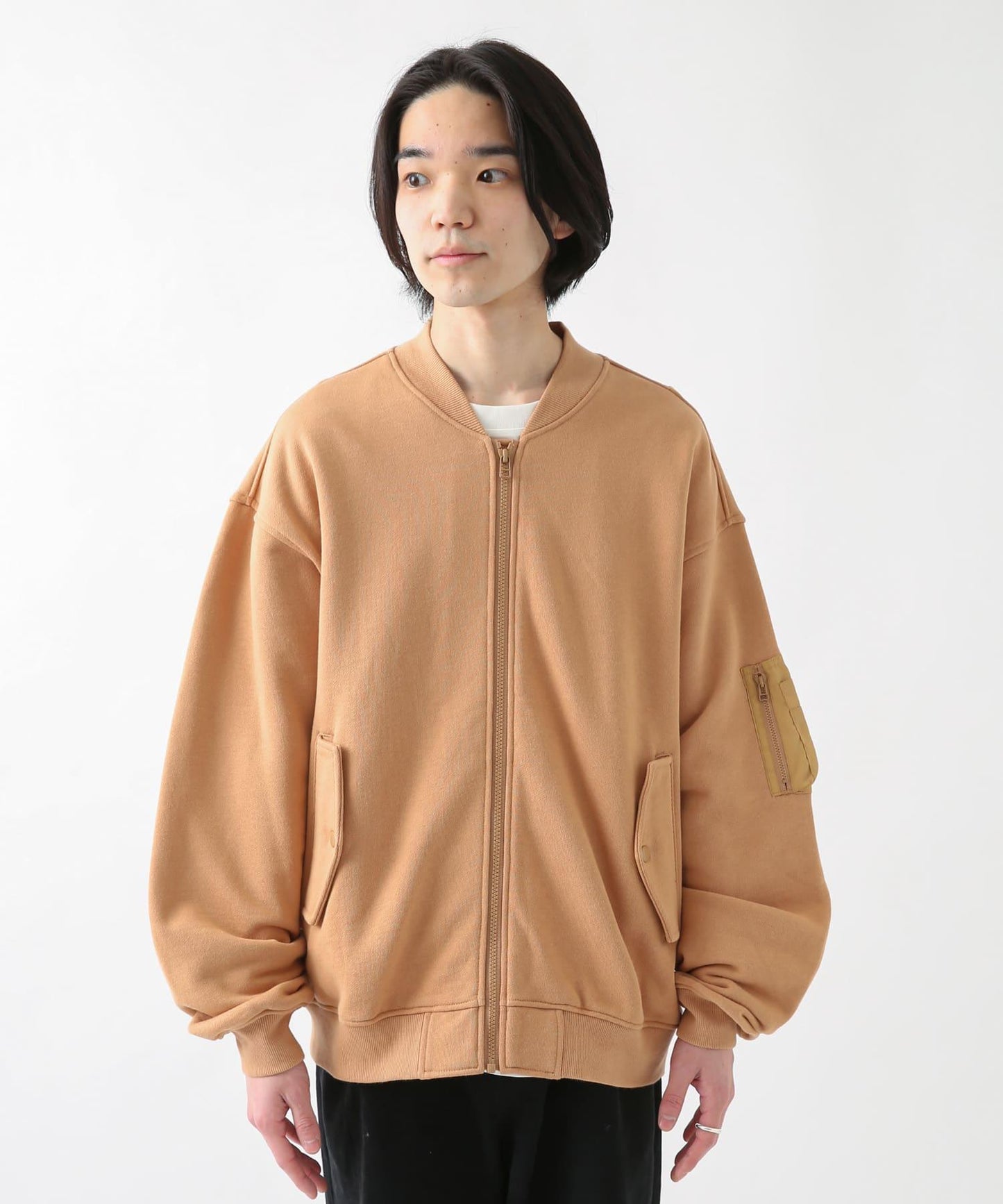 加絨衛衣MA-1飛行夾克