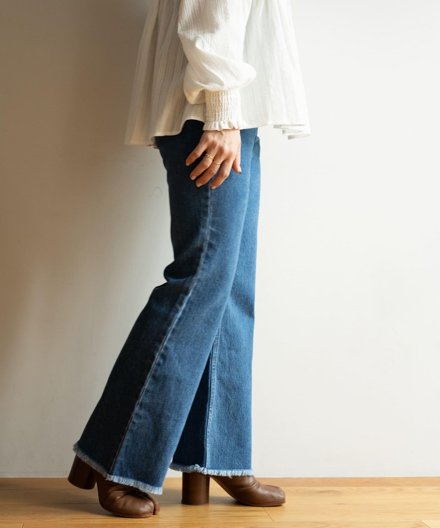 『/部分門店限定』NaokoTakayama牛仔褲