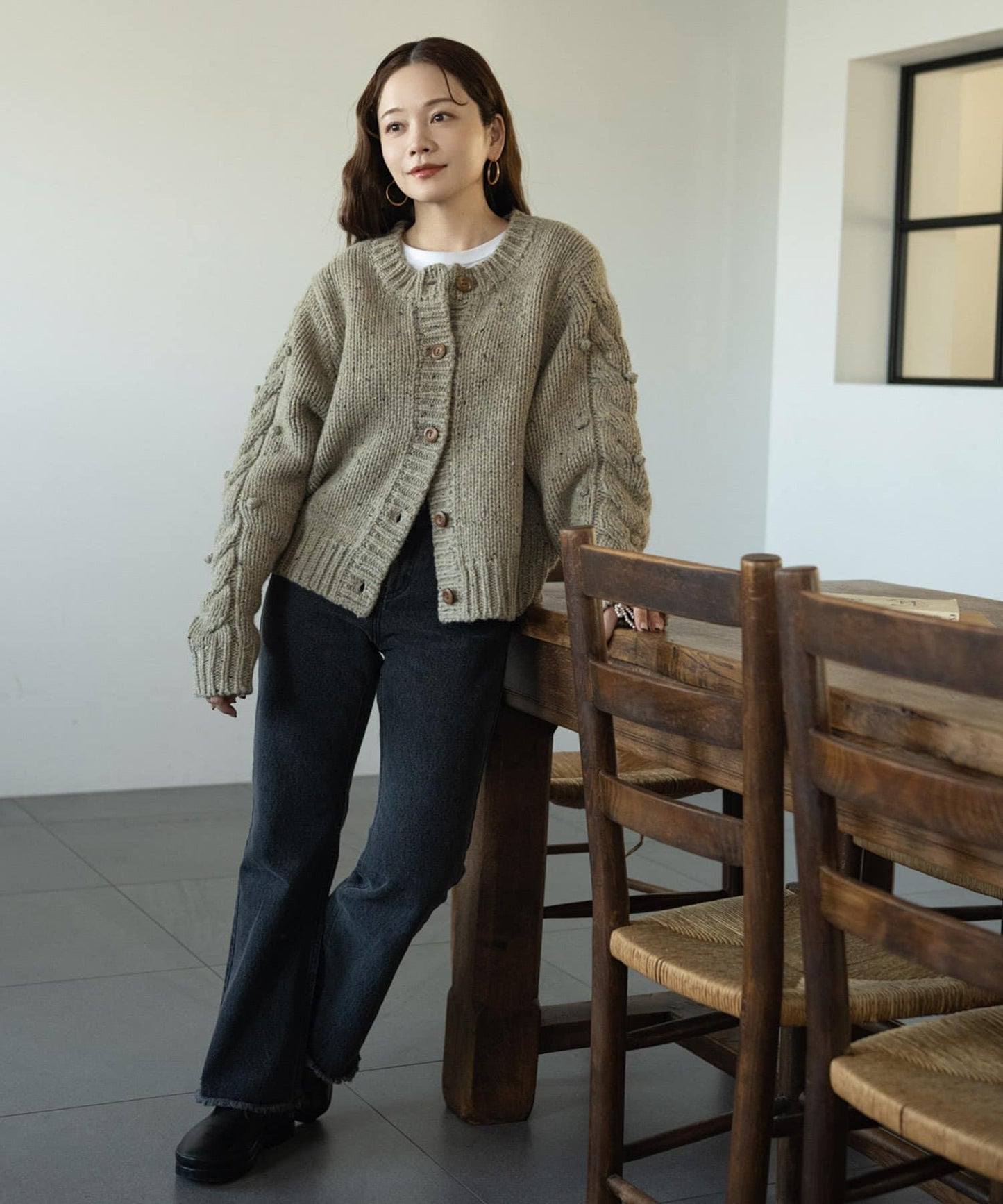 『/部分門店限定』NaokoTakayama牛仔褲