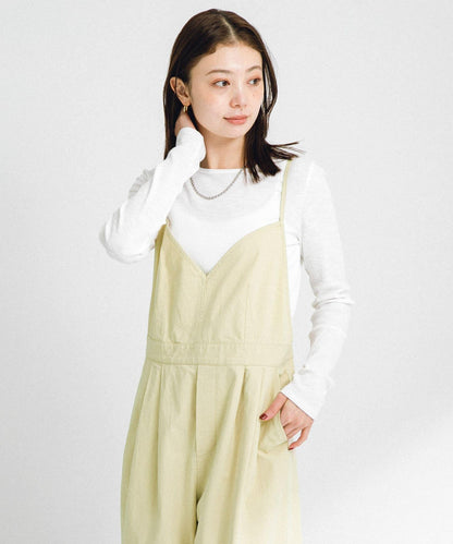 棉質吊帶連體褲