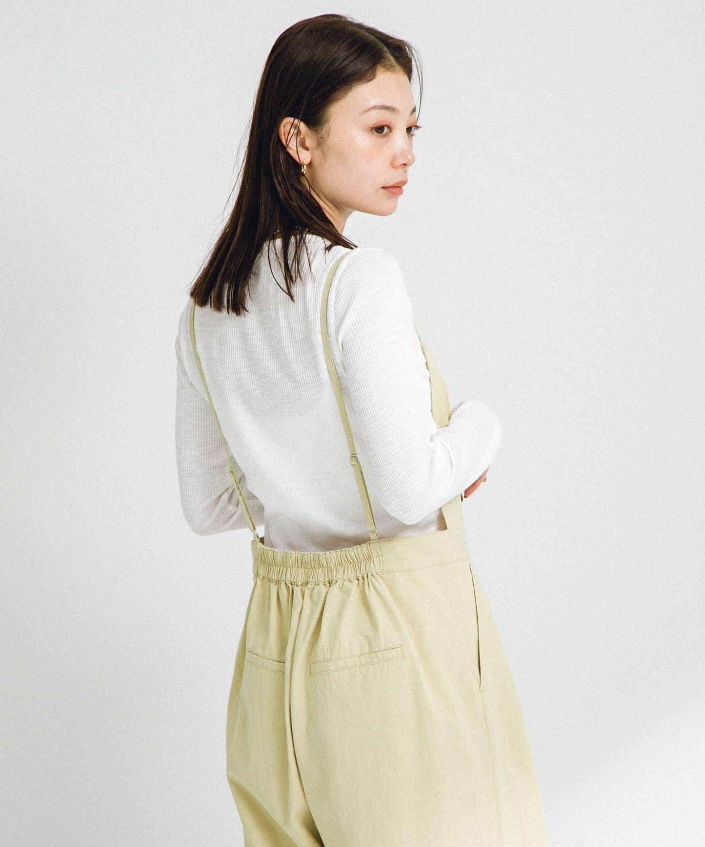 棉質吊帶連體褲