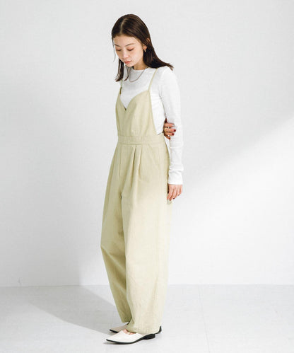 棉質吊帶連體褲