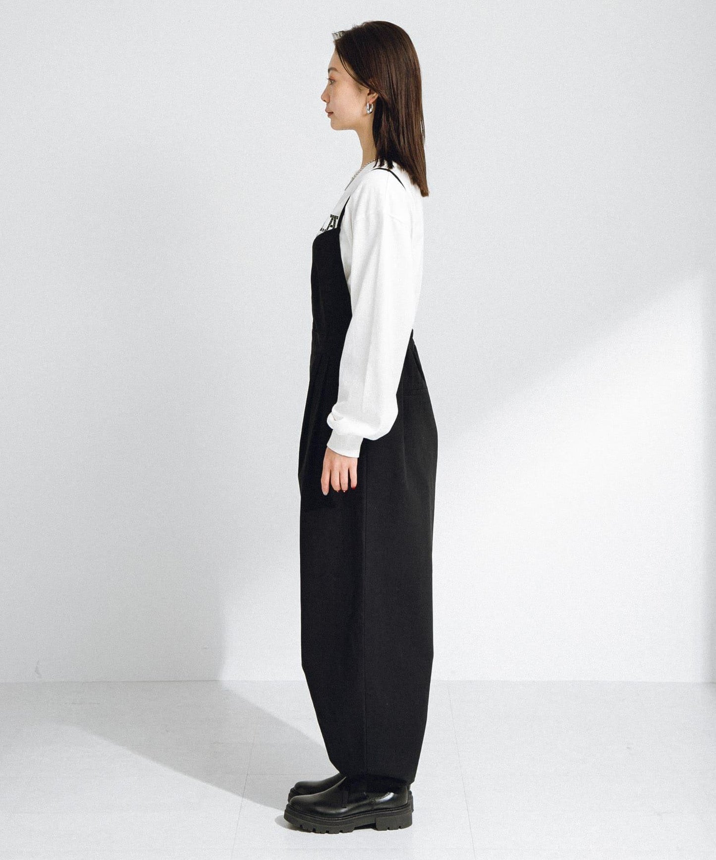 棉質吊帶連體褲