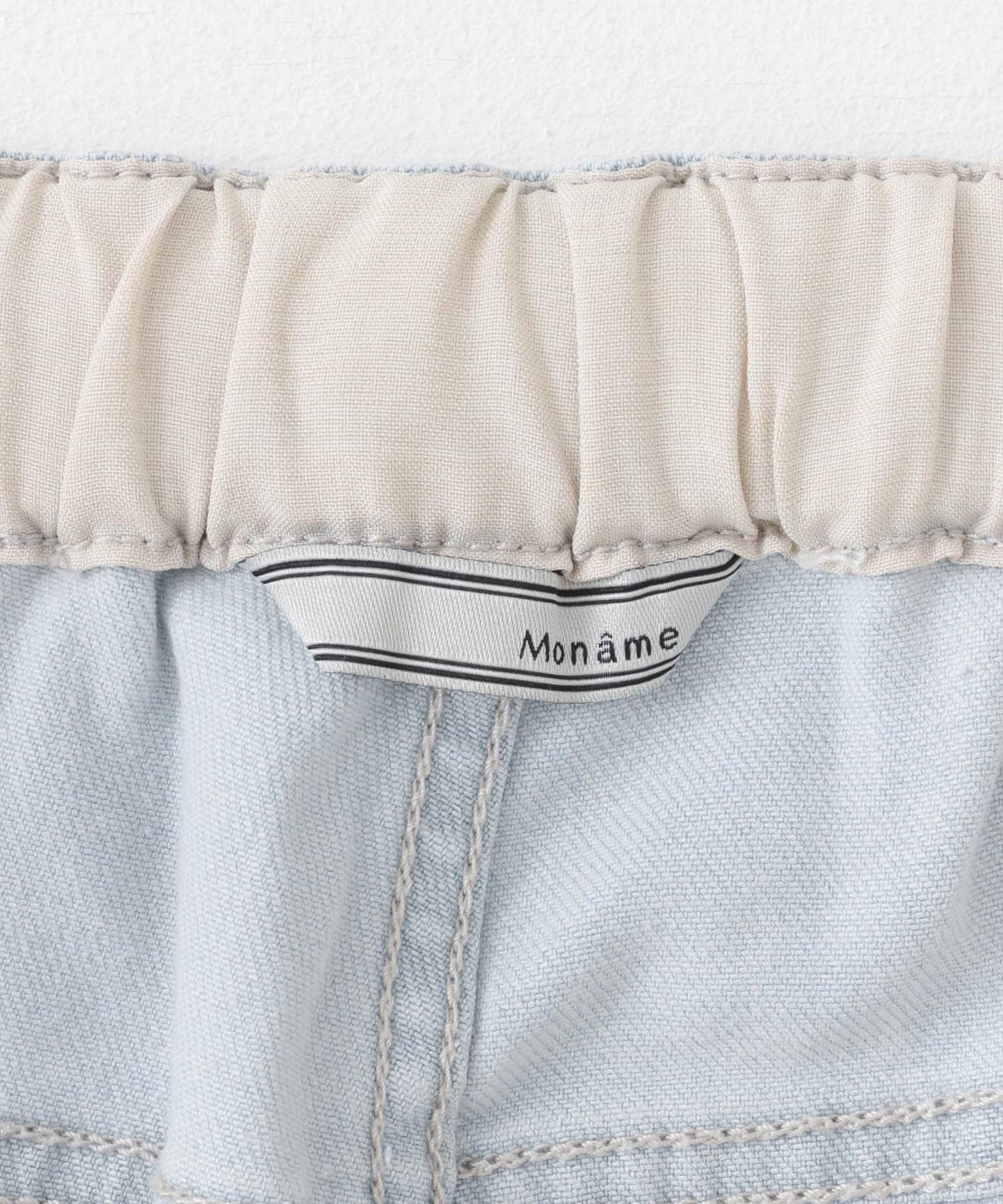 DENIM簡約修身牛仔褲
