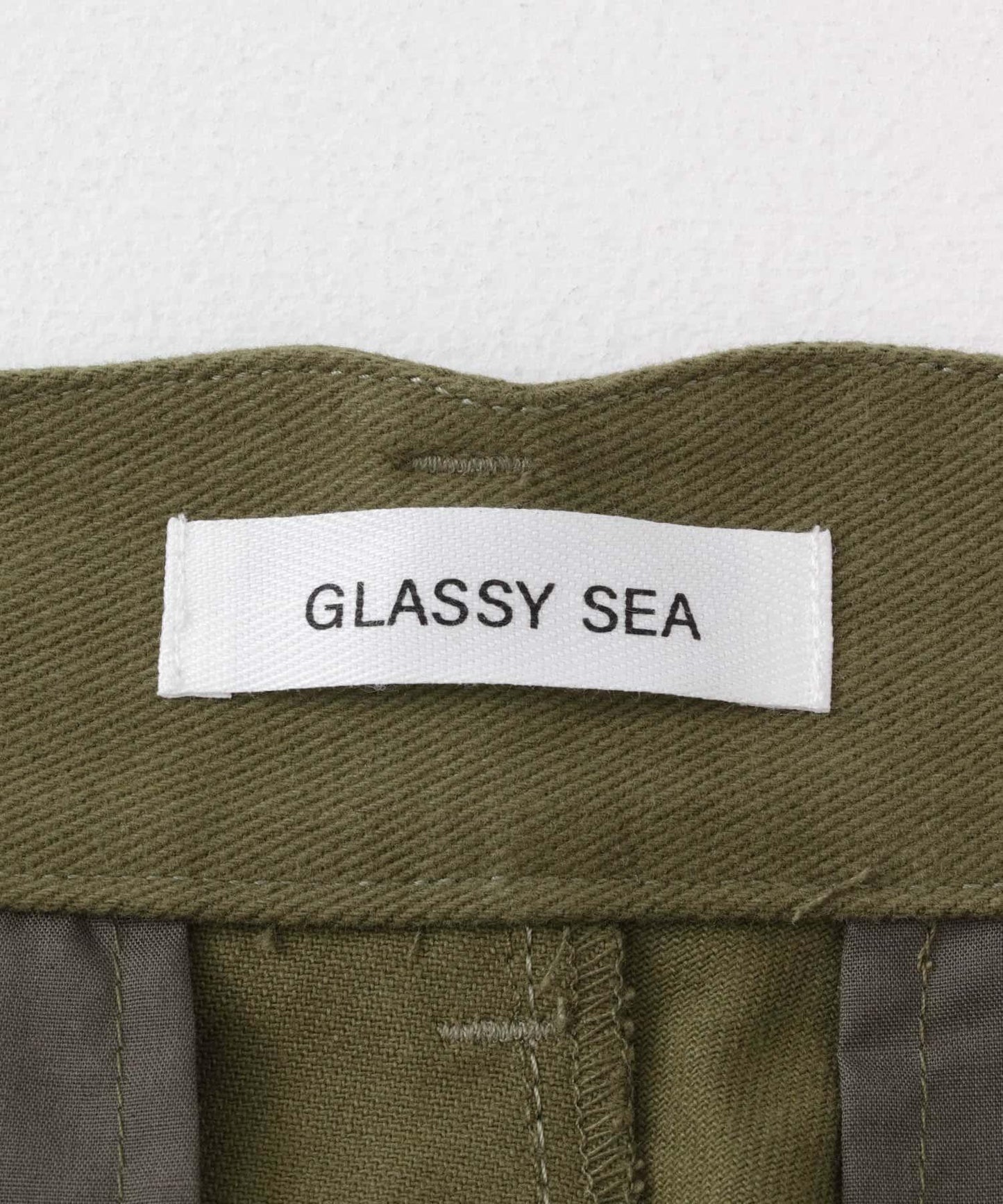 GLASSY SEA 復古風格古爾卡褲