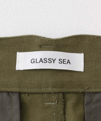 GLASSY SEA 復古風格古爾卡褲