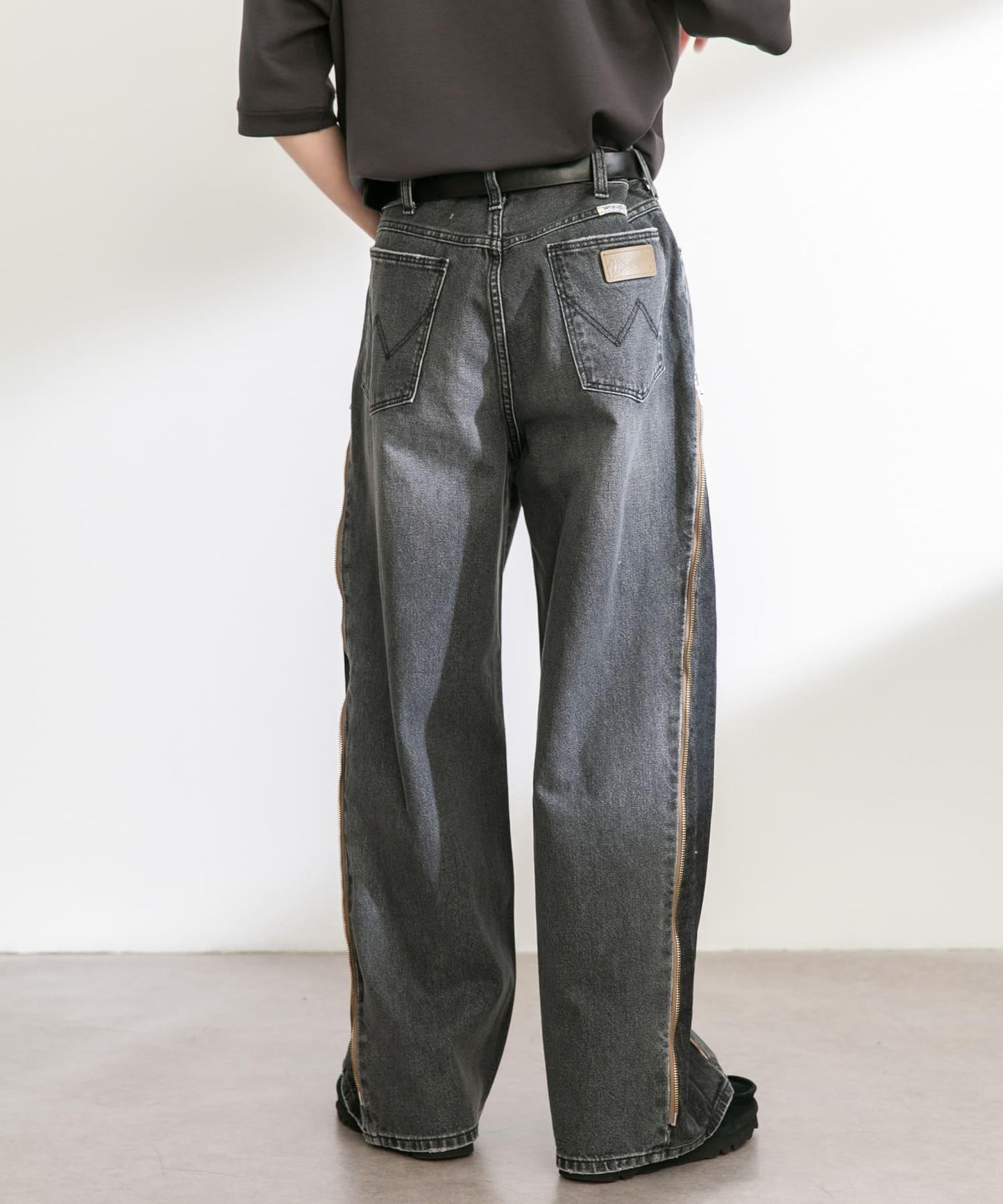 Wrangler側拉鍊喇叭褲