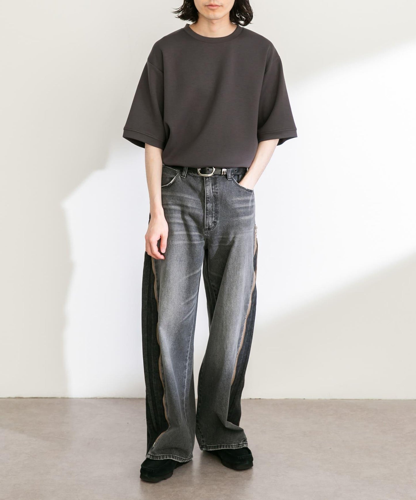 Wrangler側拉鍊喇叭褲