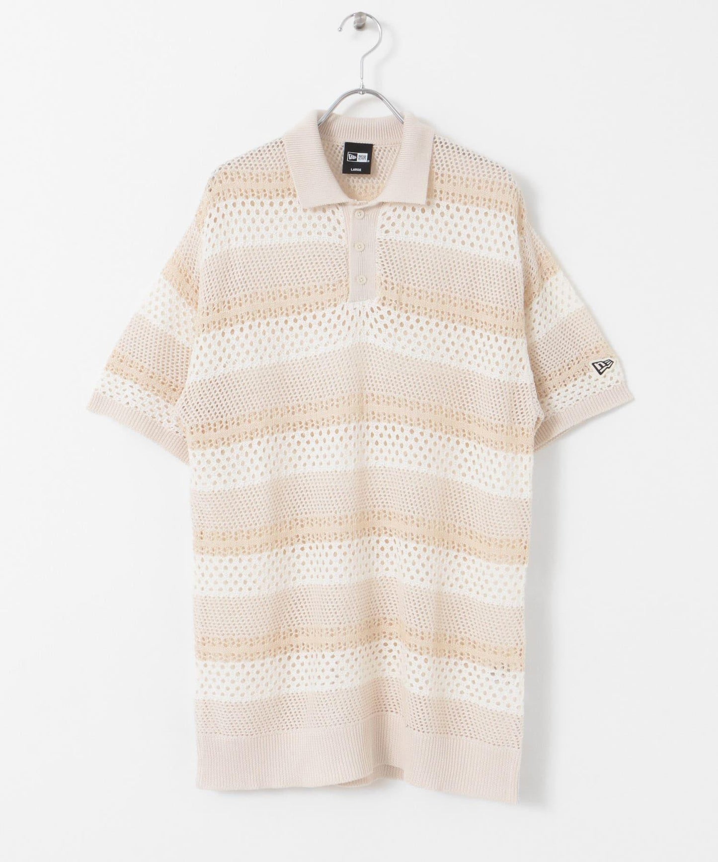 NEW ERA 高爾夫短袖網眼POLO衫