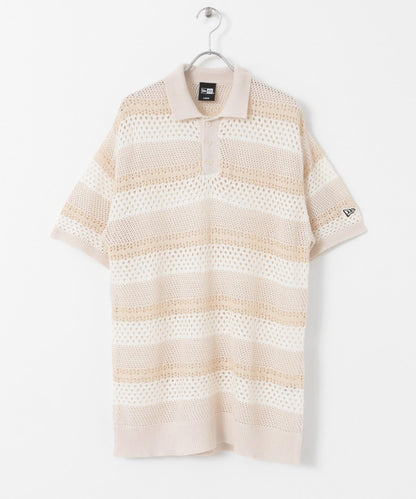 NEW ERA 高爾夫短袖網眼POLO衫