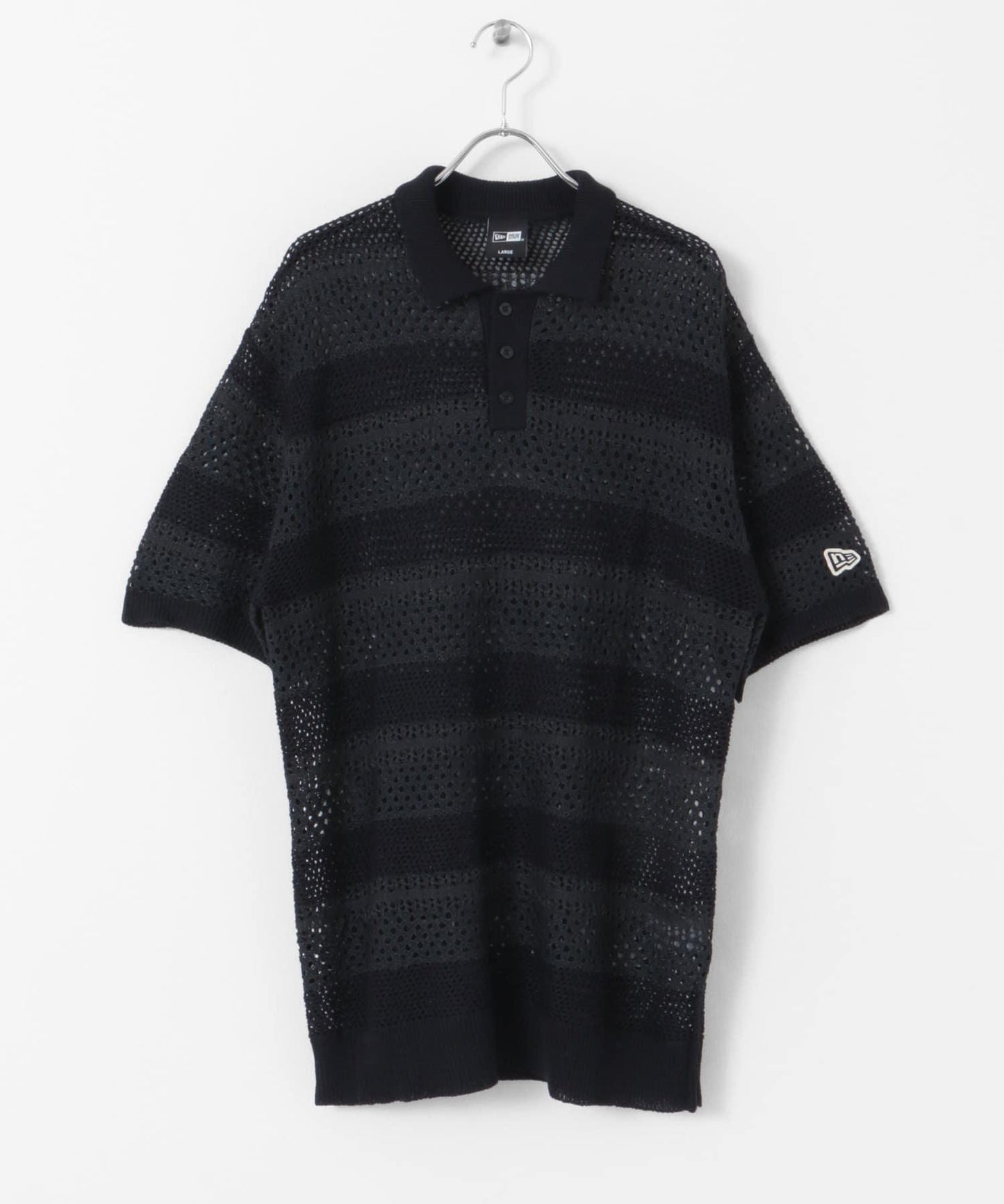 NEW ERA 高爾夫短袖網眼POLO衫