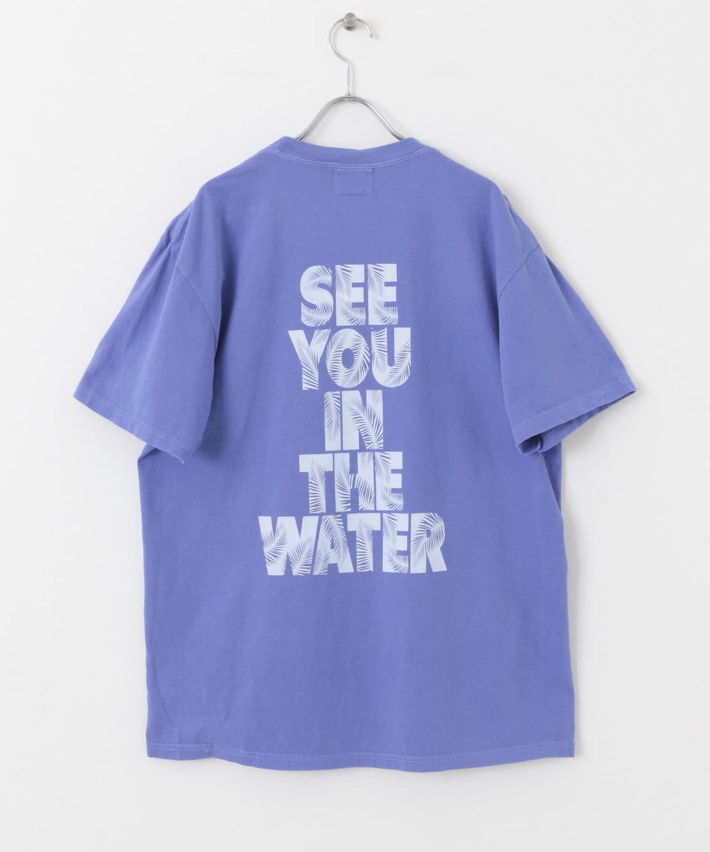 MAGIC NUMBER SEEYOUINTHEWATER葉子圖案T恤