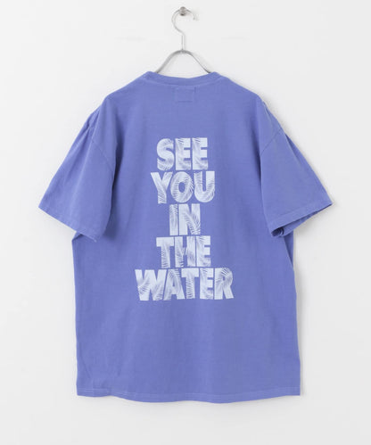 MAGIC NUMBER SEEYOUINTHEWATER葉子圖案T恤