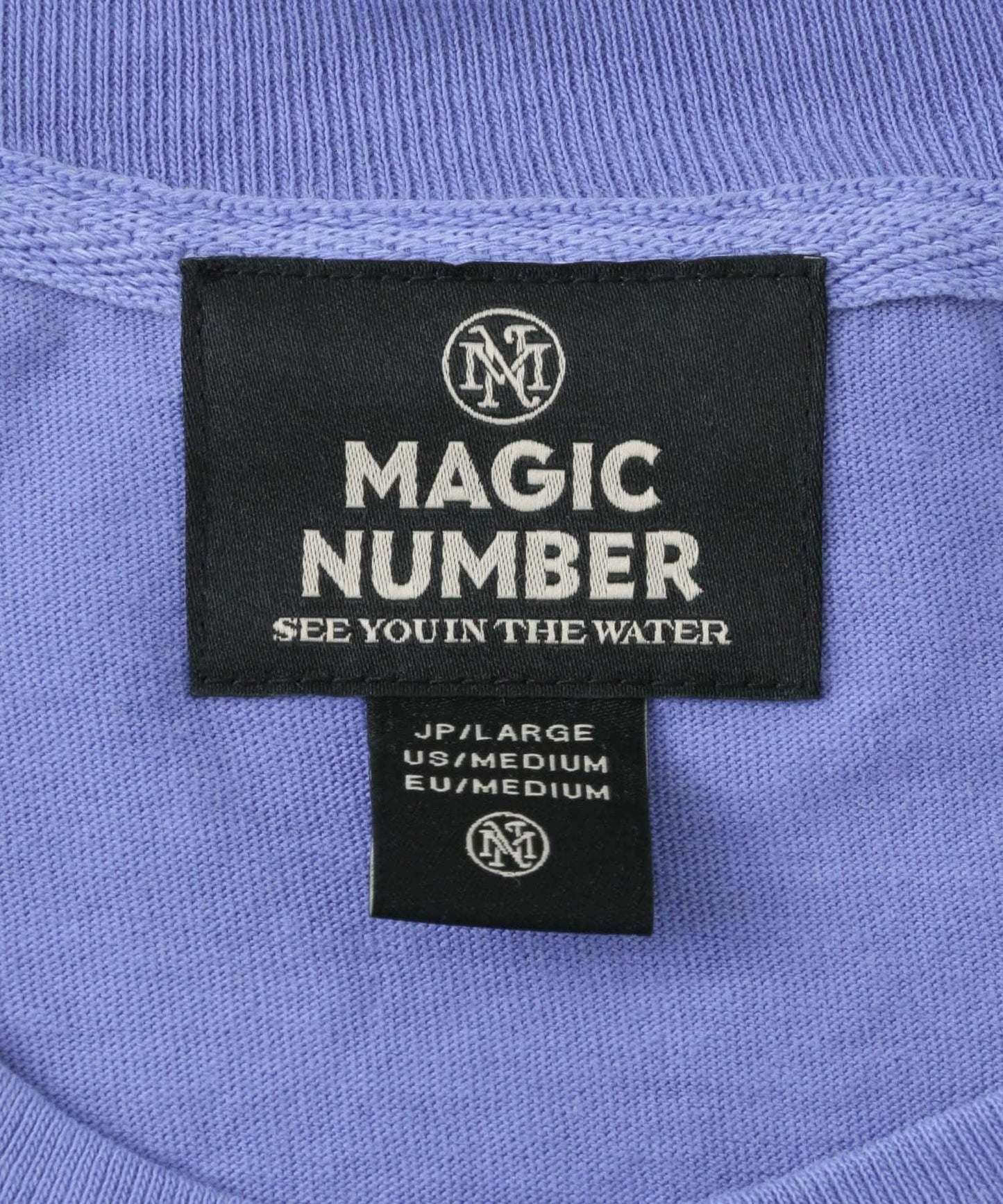 MAGIC NUMBER SEEYOUINTHEWATER葉子圖案T恤