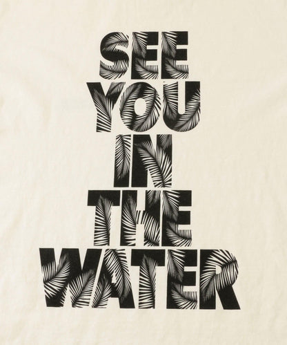 MAGIC NUMBER SEEYOUINTHEWATER葉子圖案T恤