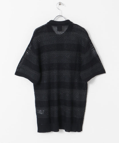 NEW ERA 高爾夫短袖網眼POLO衫