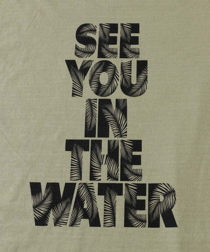 MAGIC NUMBER SEEYOUINTHEWATER葉子圖案T恤