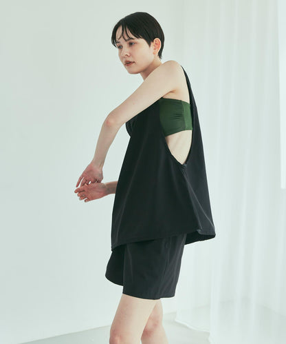 2尺碼可選 UV防曬 Swim URBAN RESEARCH 抽繩無袖泳衣