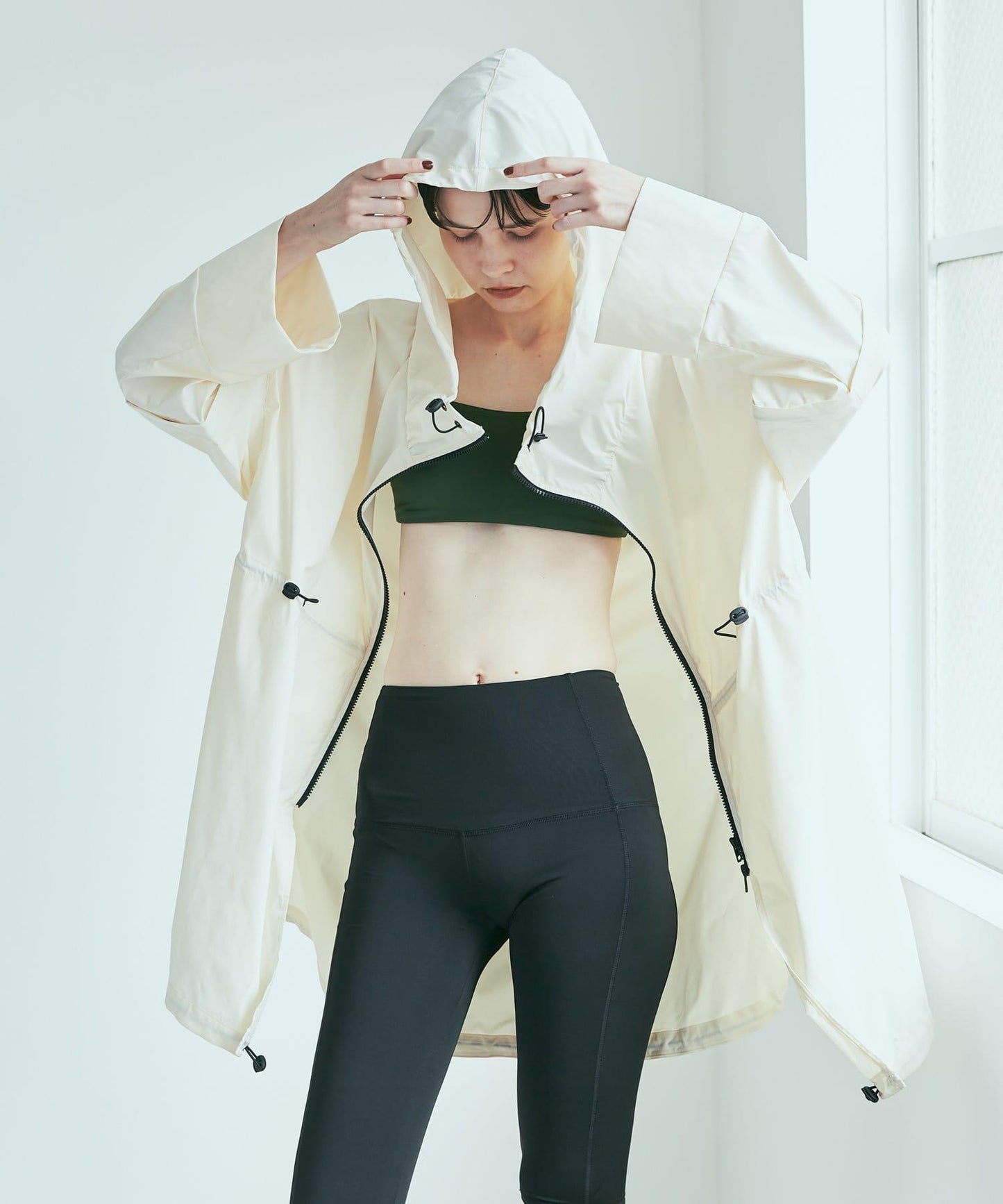 「UV防護」Swim URBAN RESEARCH 泳裝兩用防曬連帽外套