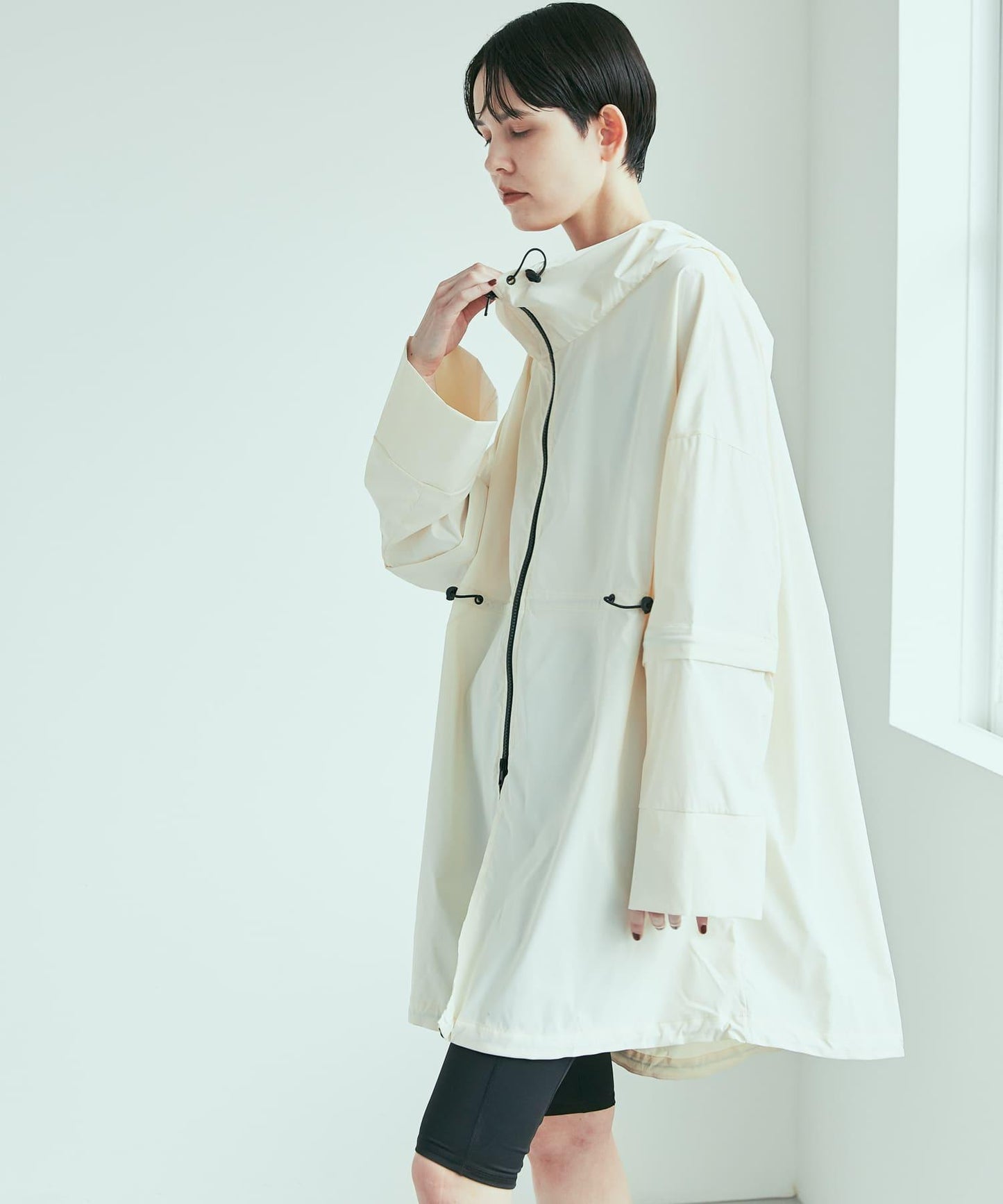 「UV防護」Swim URBAN RESEARCH 泳裝兩用防曬連帽外套