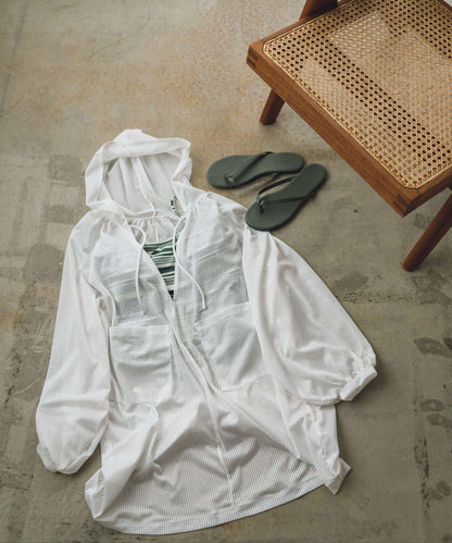 Swim URBAN RESEARCH 泳裝網紗罩衫