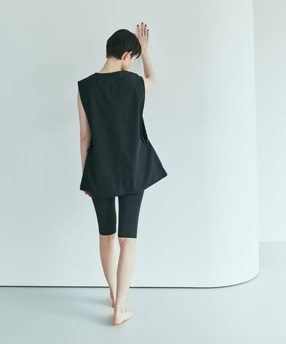 2尺碼可選 UV防曬 Swim URBAN RESEARCH 抽繩無袖泳衣
