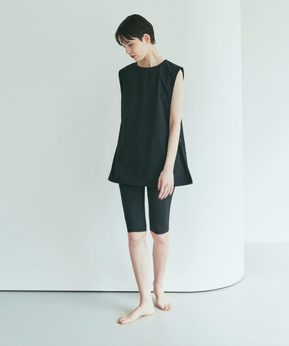 2尺碼可選 UV防曬 Swim URBAN RESEARCH 抽繩無袖泳衣