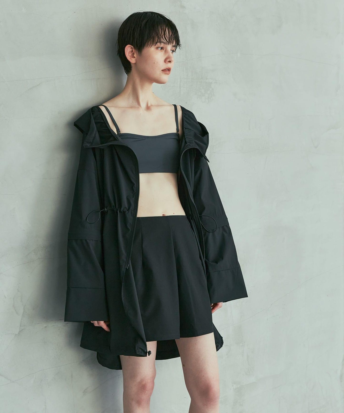 「UV防護」Swim URBAN RESEARCH 泳裝兩用防曬連帽外套
