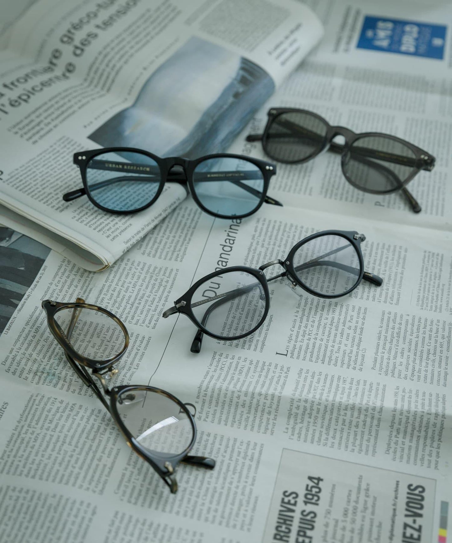 「聯名」KANEKO OPTICAL×URBAN RESEARCH URA-1