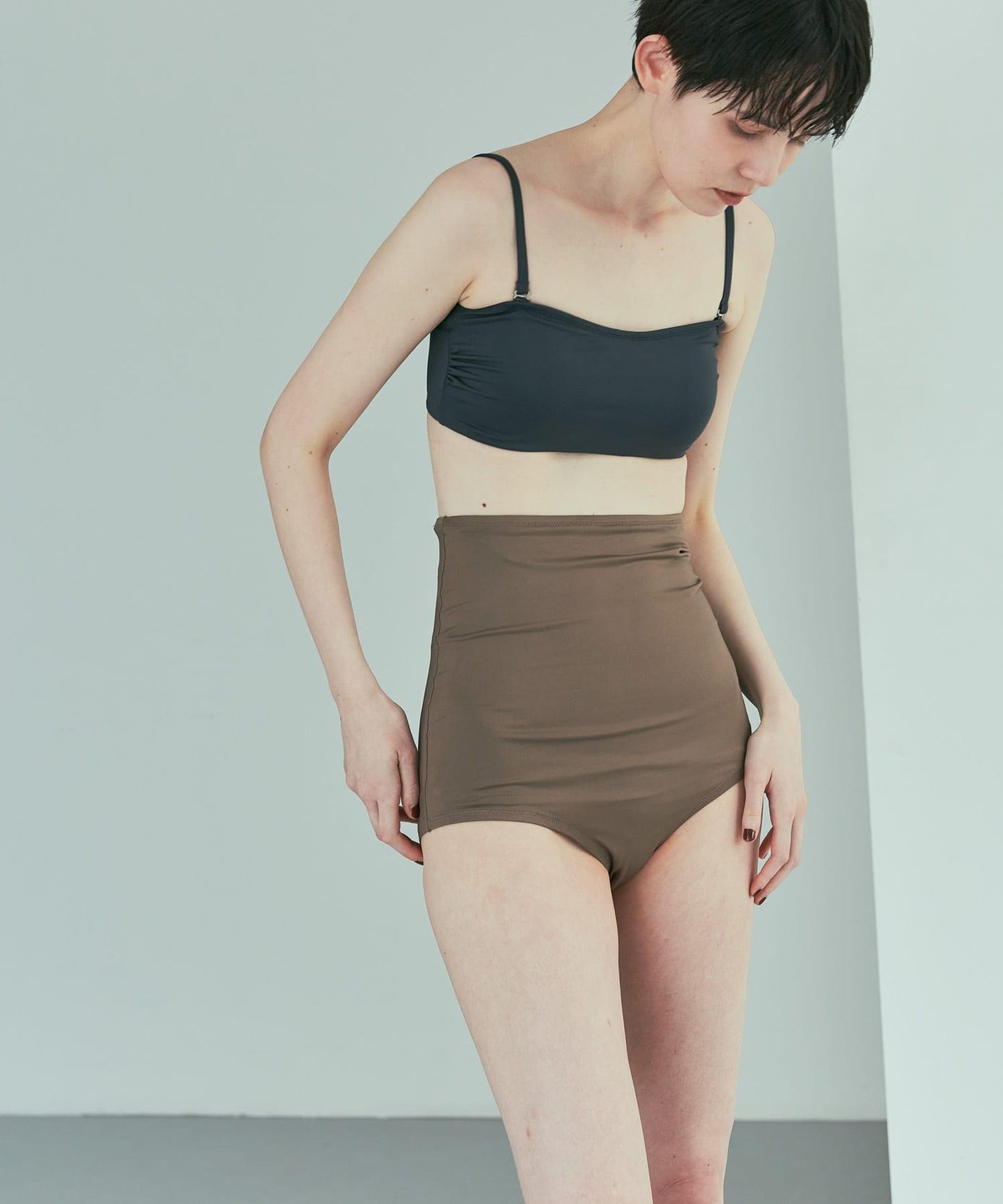 2尺碼可選 UV防曬 Swim URBAN RESEARCH 可兩穿泳裝文胸