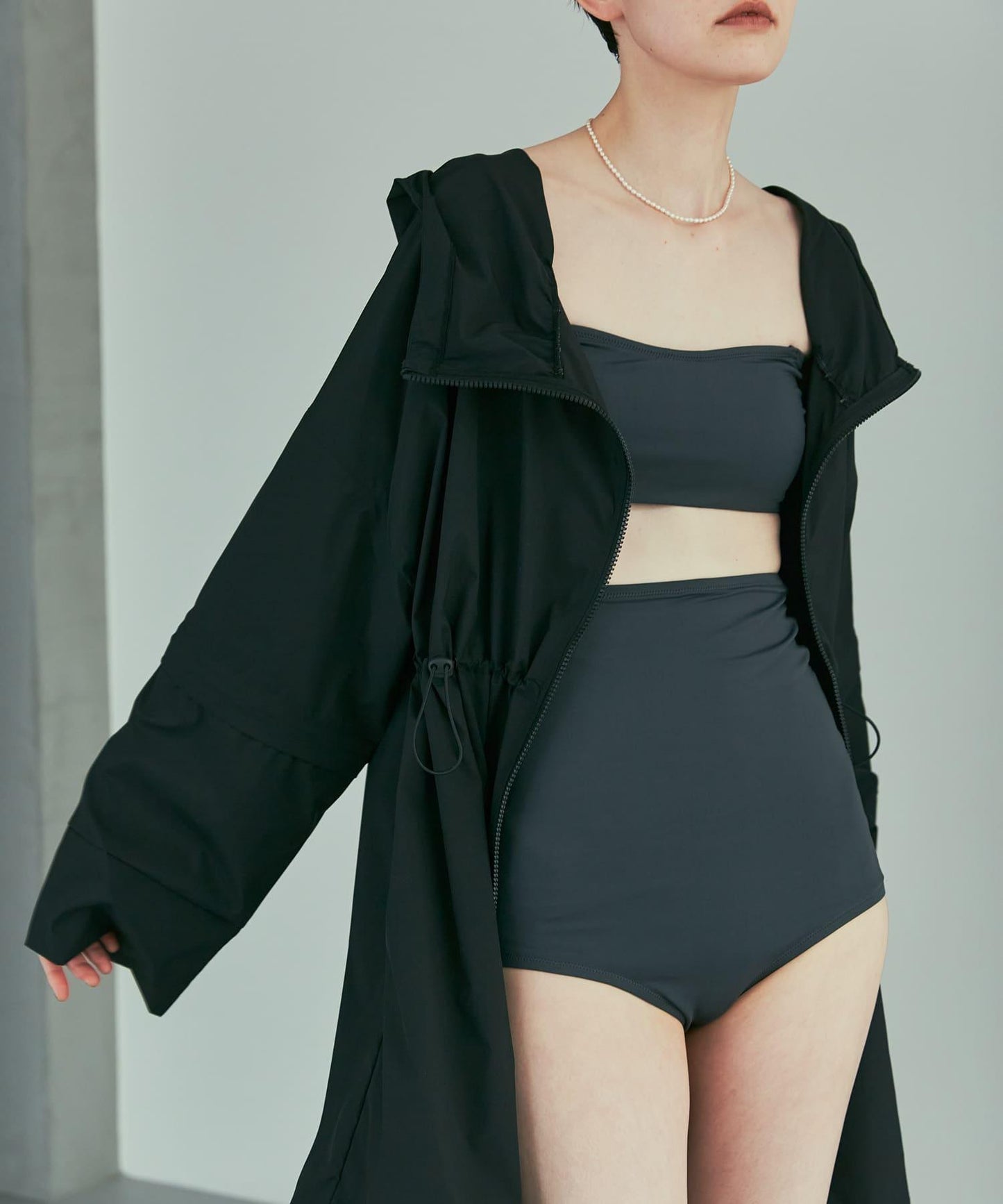 2尺碼可選 UV防曬 Swim URBAN RESEARCH 可兩穿泳裝文胸