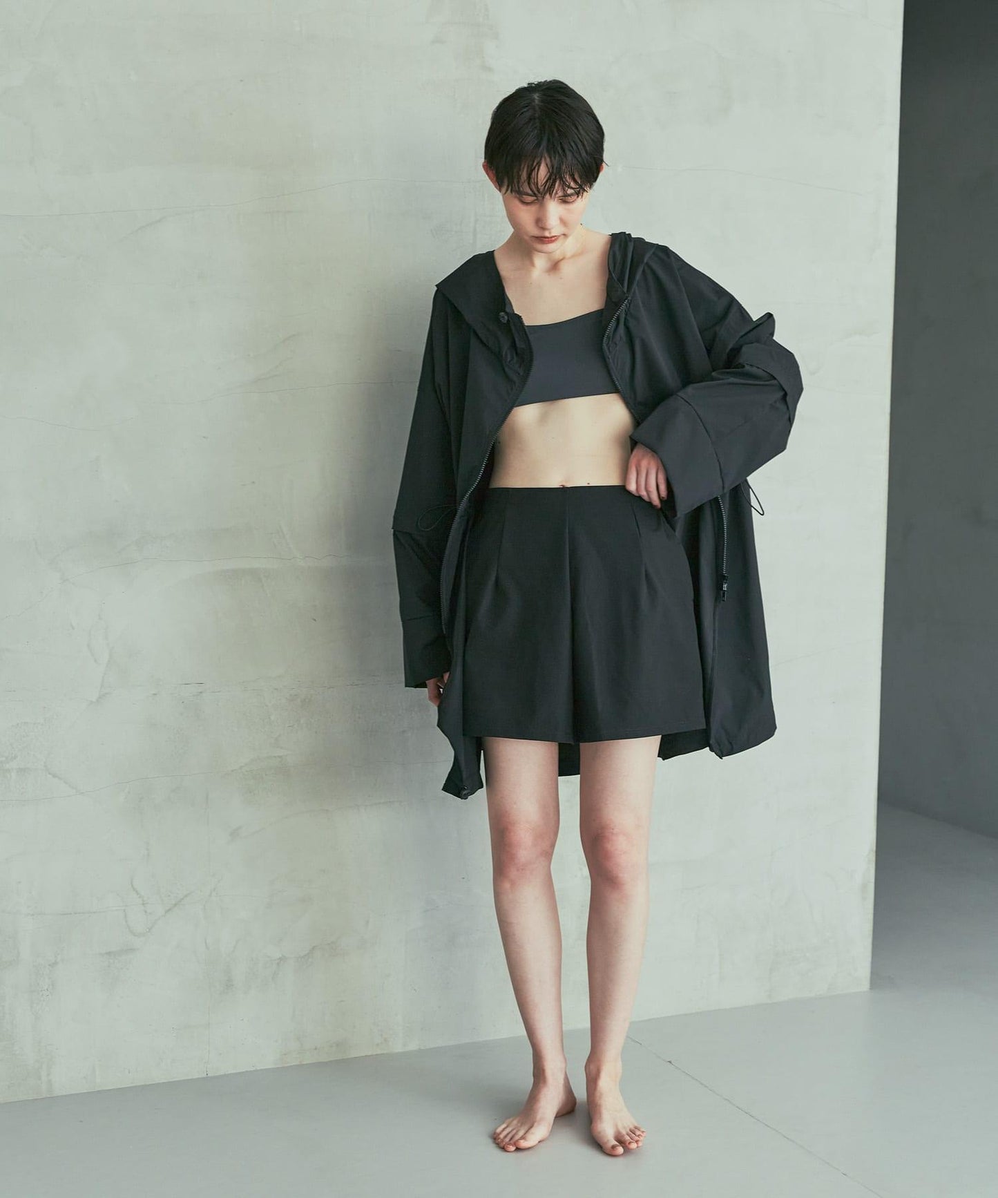 2尺碼可選 UV防曬 Swim URBAN RESEARCH 可兩穿泳裝文胸