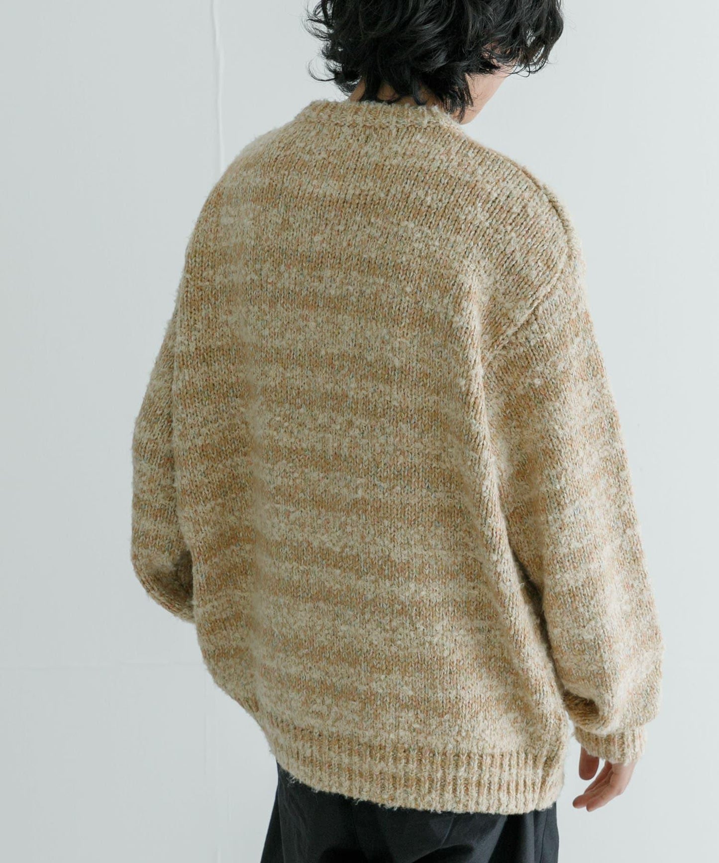 URBAN RESEARCH iD 花式紗混色針織衫