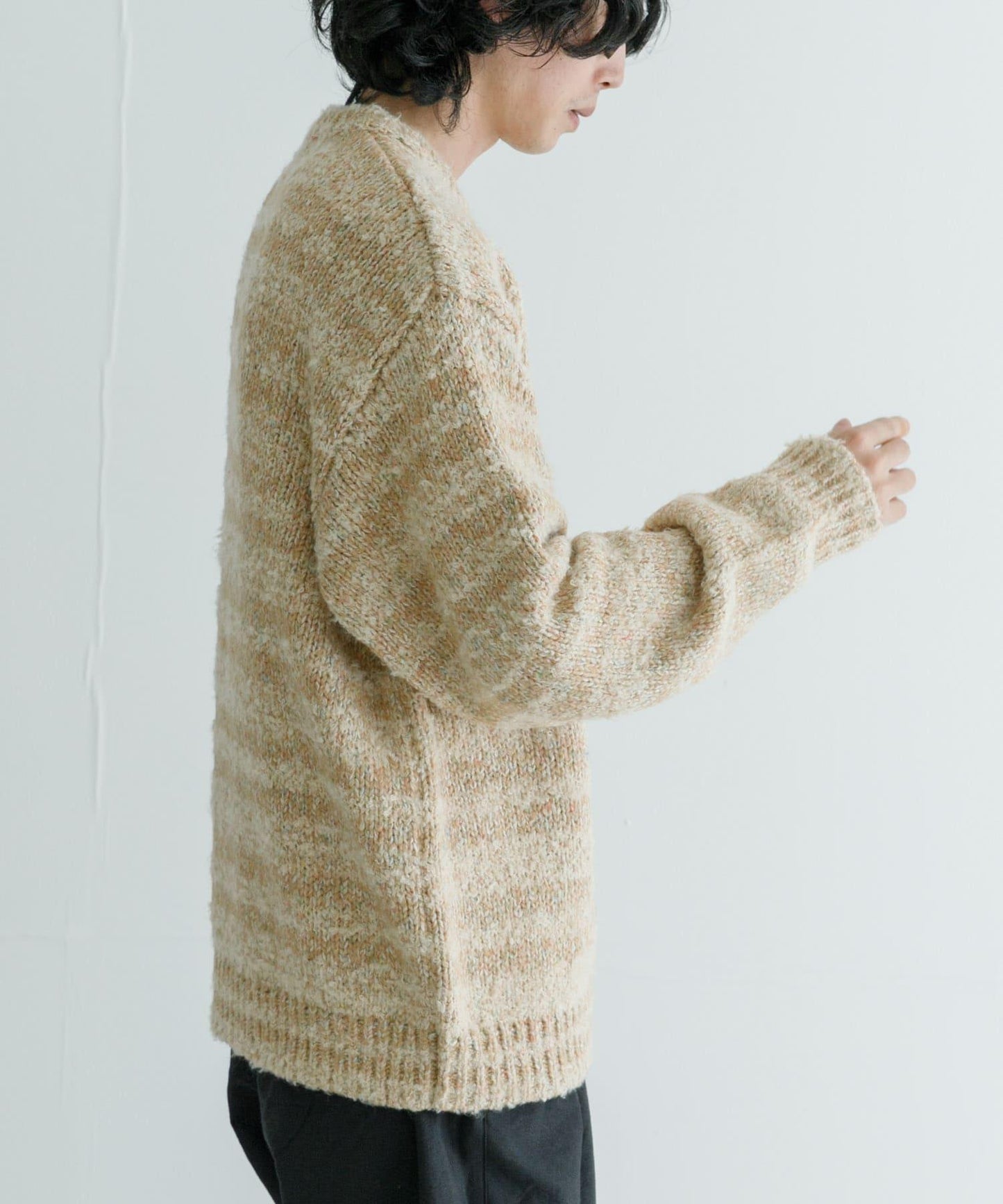 URBAN RESEARCH iD 花式紗混色針織衫