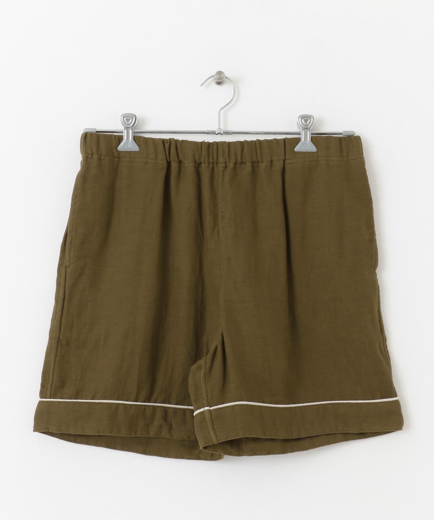 URBAN RESEARCH×UCHINO 柔軟觸感紗布睡衣短褲 M