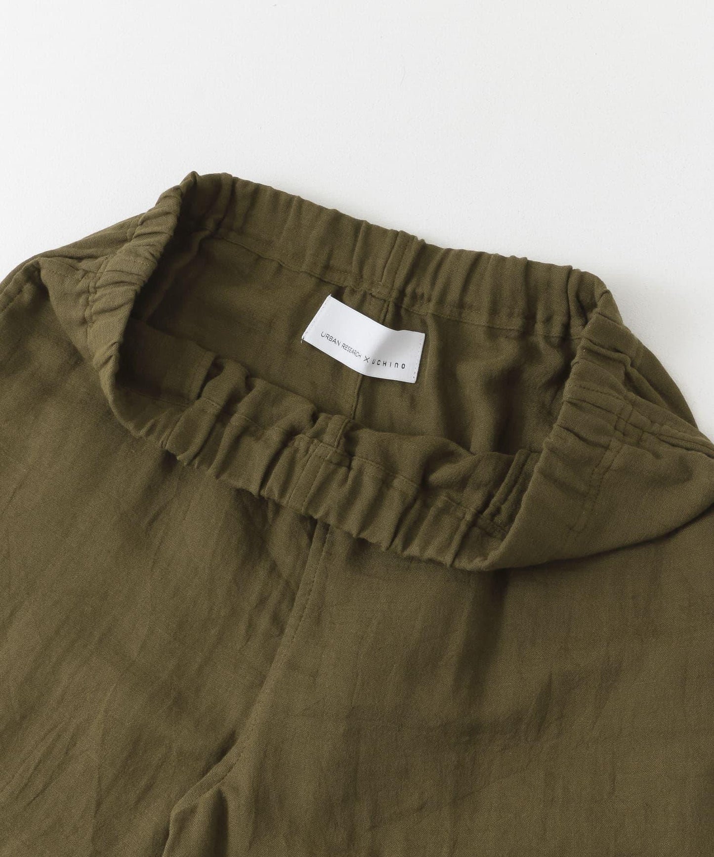 URBAN RESEARCH×UCHINO 柔軟觸感紗布睡衣短褲 M
