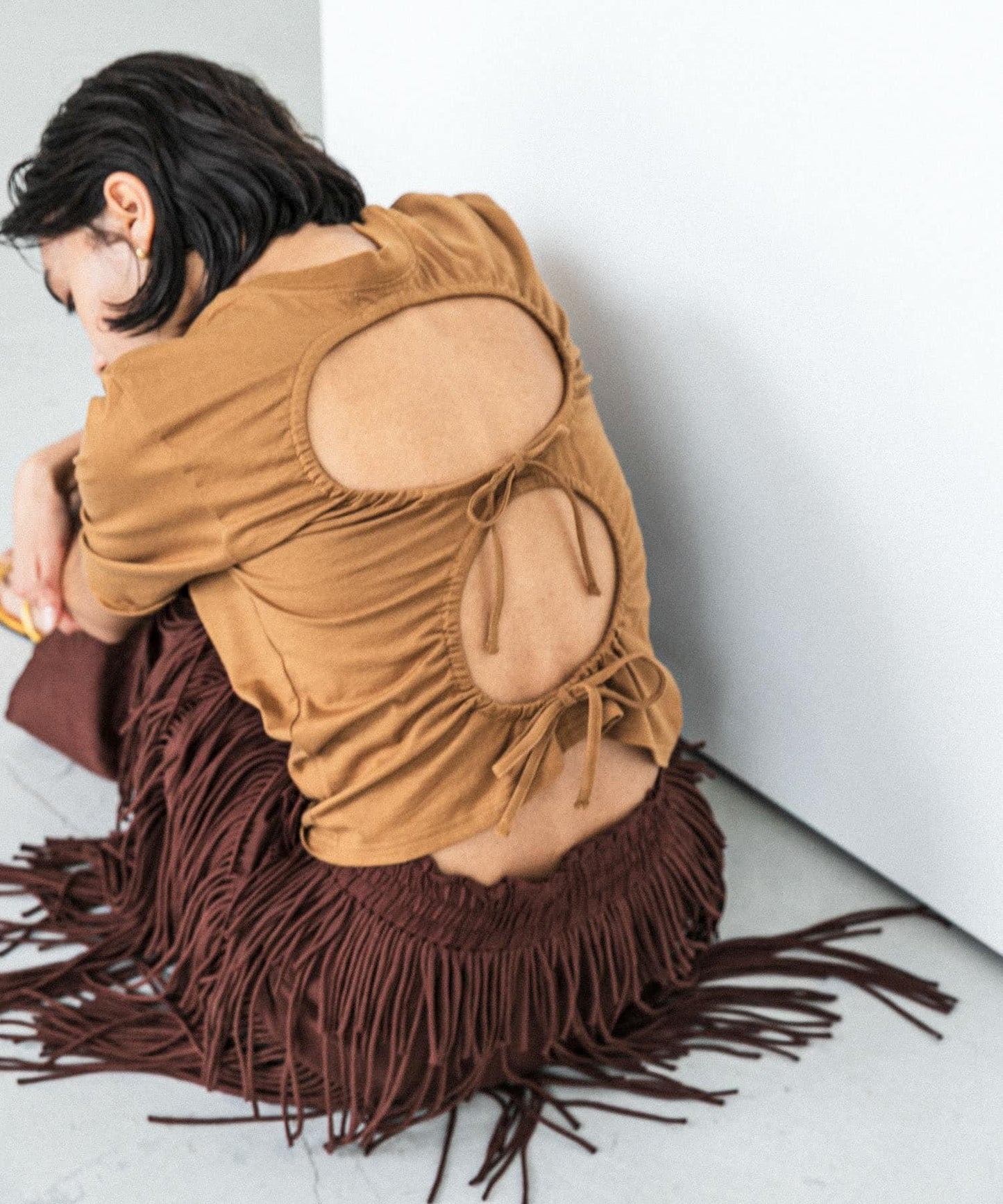 『聯名』Loro×URBAN RESEARCH Eight露背T恤