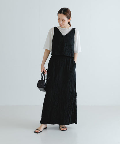 「聯名」GGG×URBAN RESEARCH 短款褶皺上衣