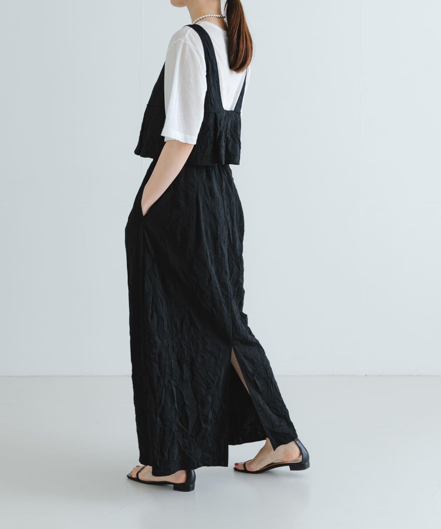 『聯名』GGG×URBAN RESEARCH 褶皺半身裙