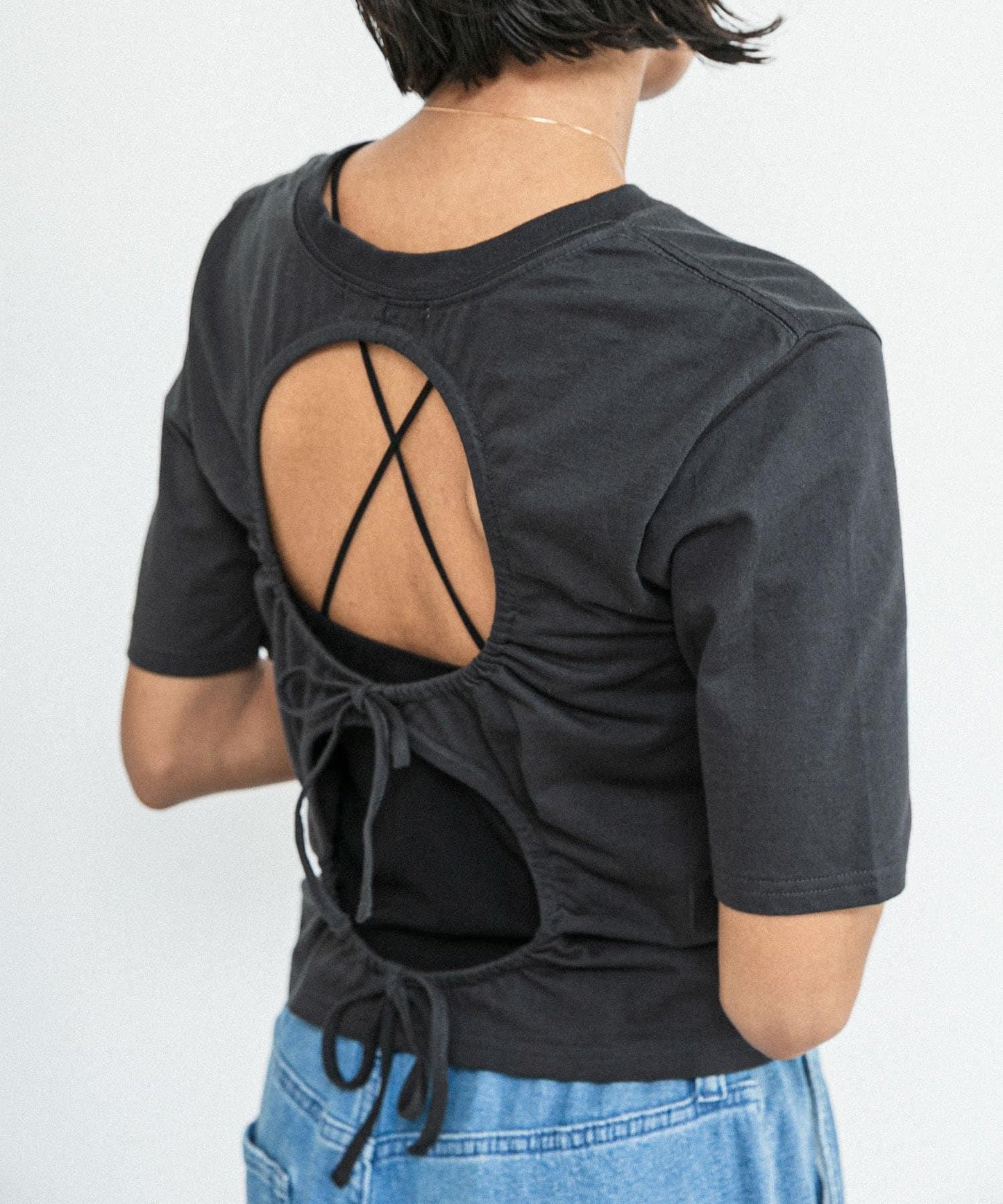 『聯名』Loro×URBAN RESEARCH Eight露背T恤
