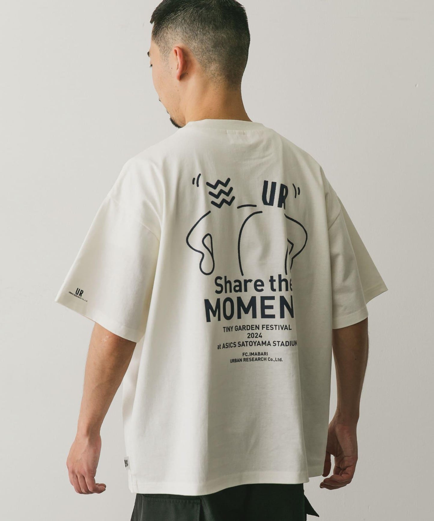 『UR TECH』SHARE THE URBANRESEARCH×DOORS TGF聯名印花T恤