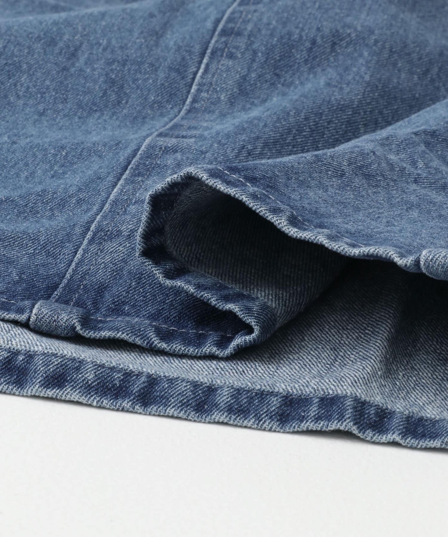 雙層腰牛仔裙