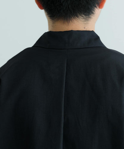 防紫外線涼感尼龍按扣短袖襯衫