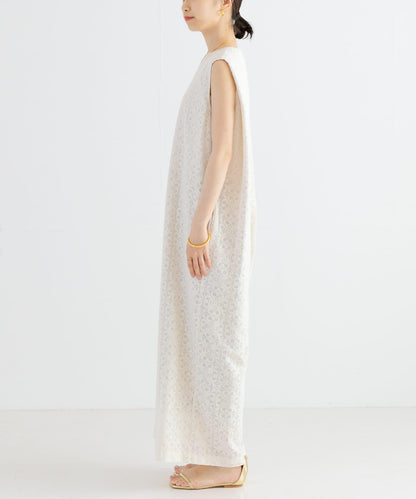 方形蕾絲連體衣